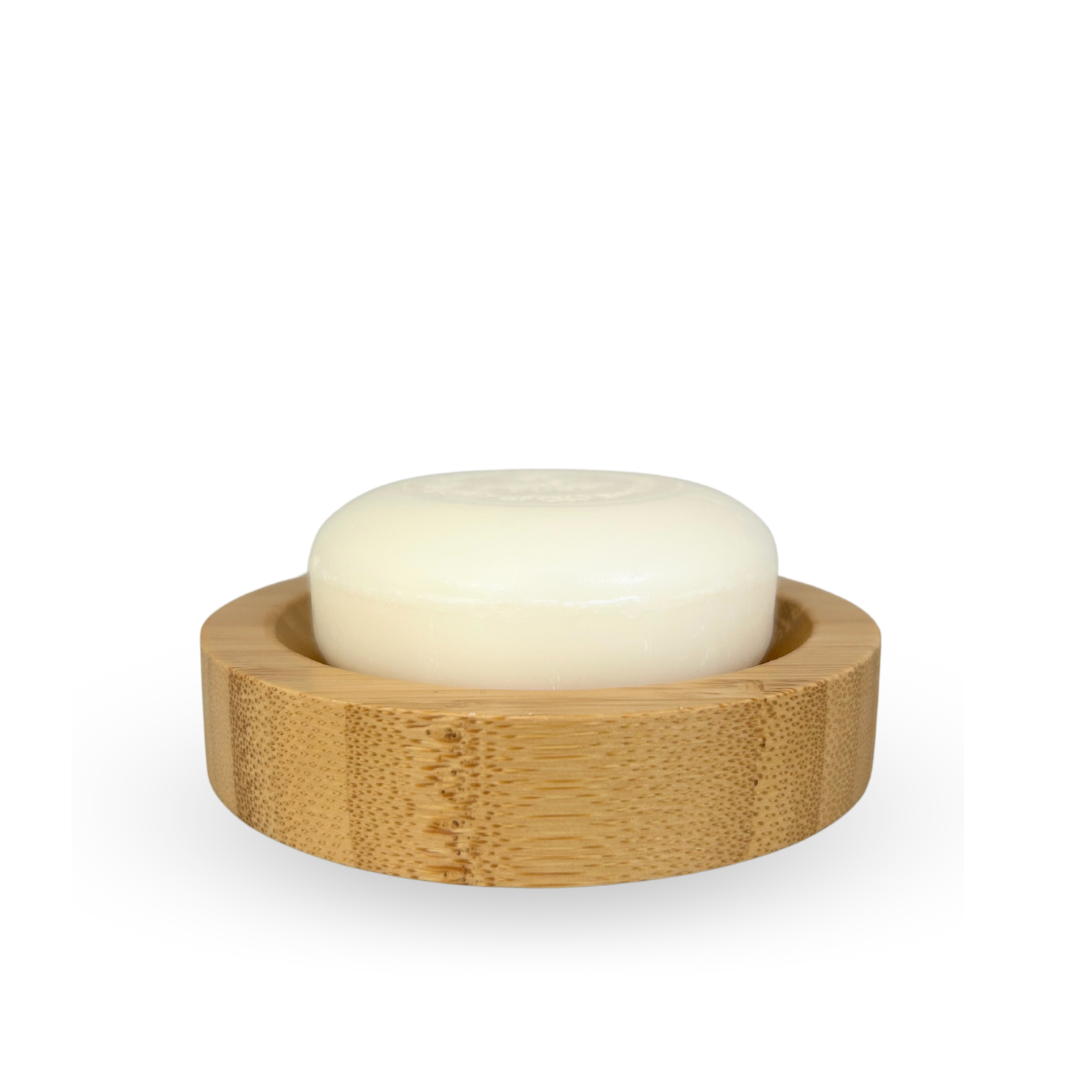 Round Bamboo Soap Dish