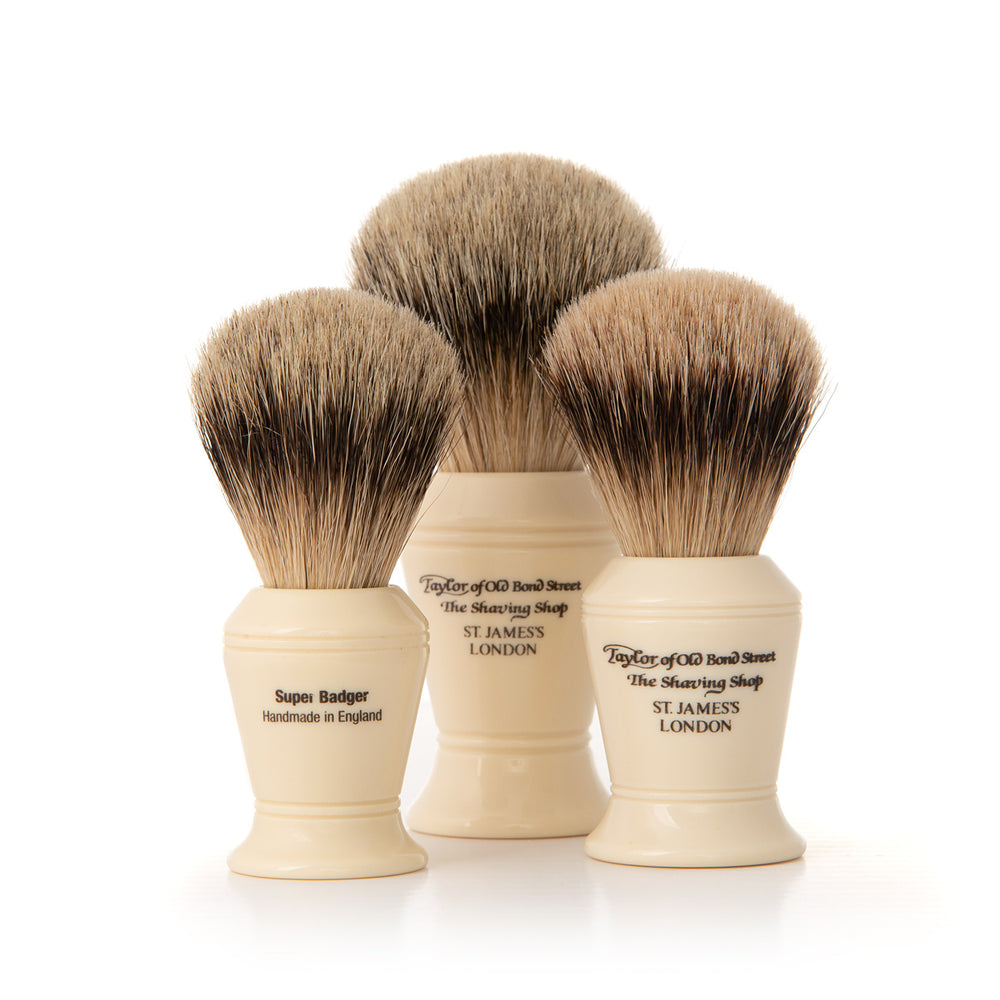 Badger Shaving Brushes | Synthetic Shaving Brushes | Taylor Old Bond ...